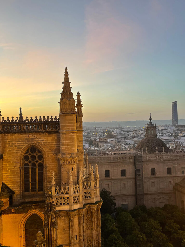 Seville Cathedral - travels of Michael Connock TV Producer